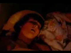 Dildoing herself, a busty, dark-brown dilettante cam of legal age